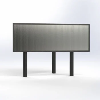 Metalinis dvipusis horizontalus stendas 4000×10000 mm