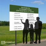 Statybviečių informaciniai stendai